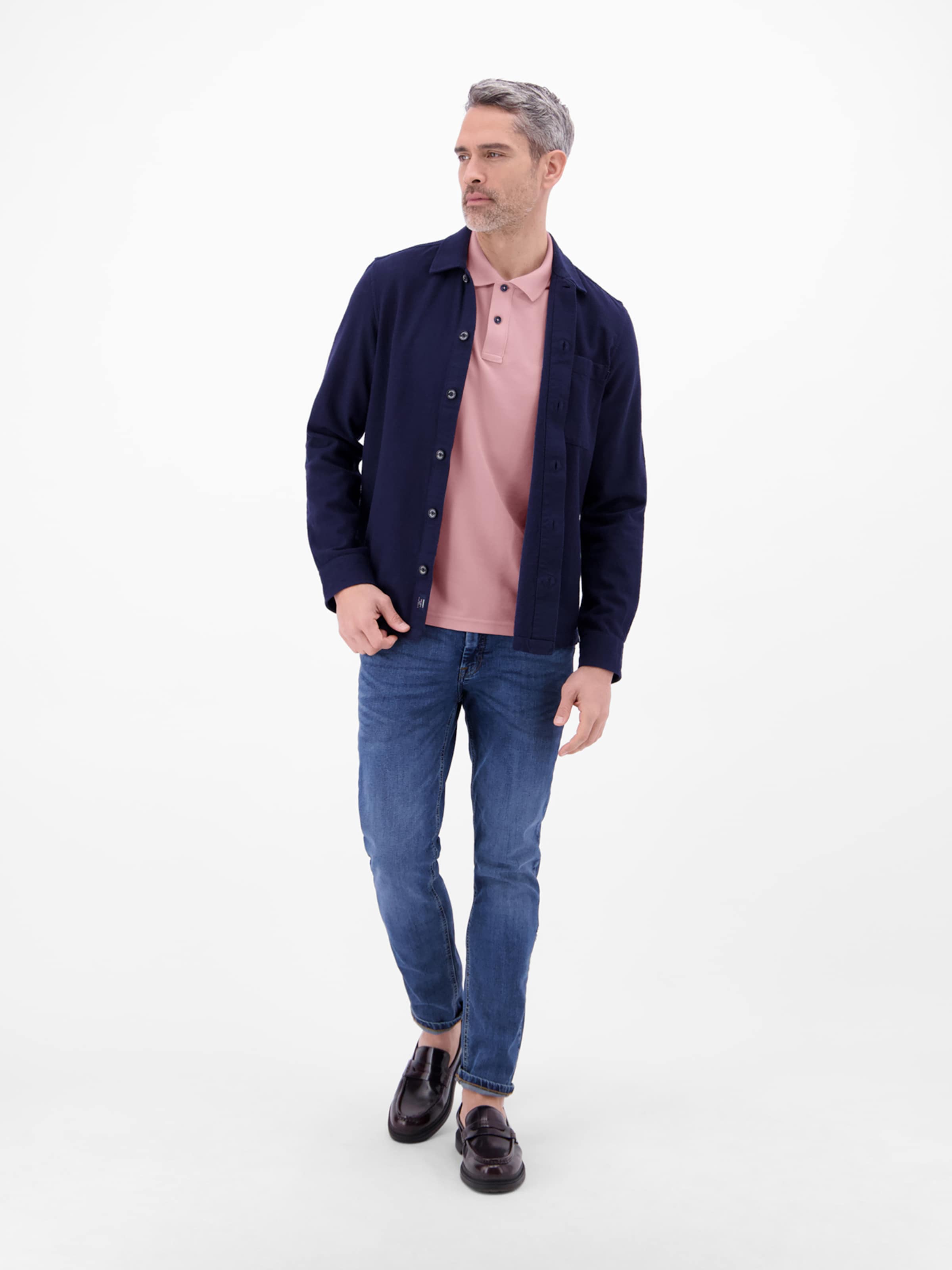 LERROS Poloshirt in Pink: Vorderseite