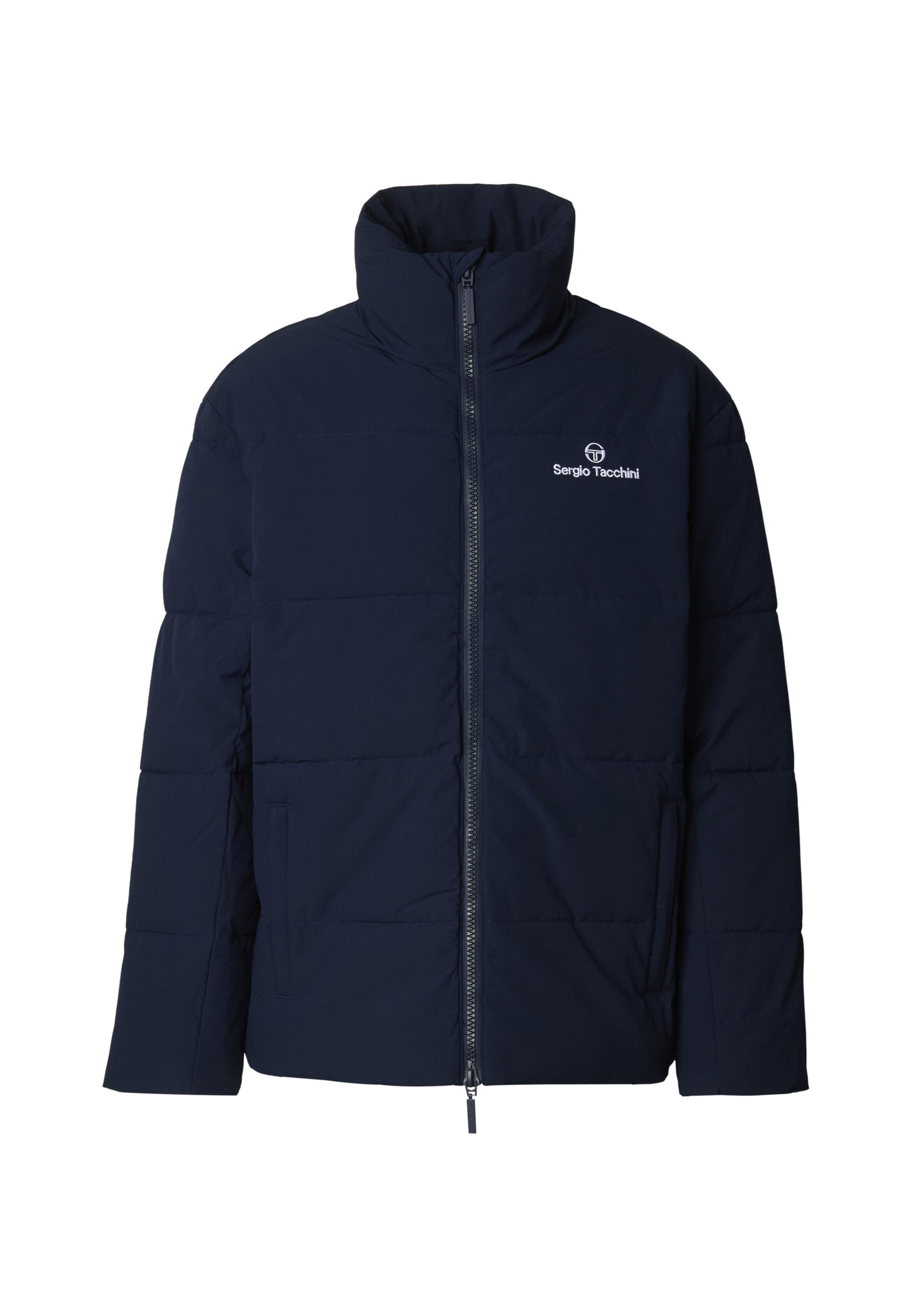 Sergio Tacchini Winterjas 'Nilo' in Blauw: voorkant