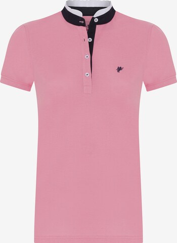 DENIM CULTURE Shirt 'Lexi' in Roze: voorkant