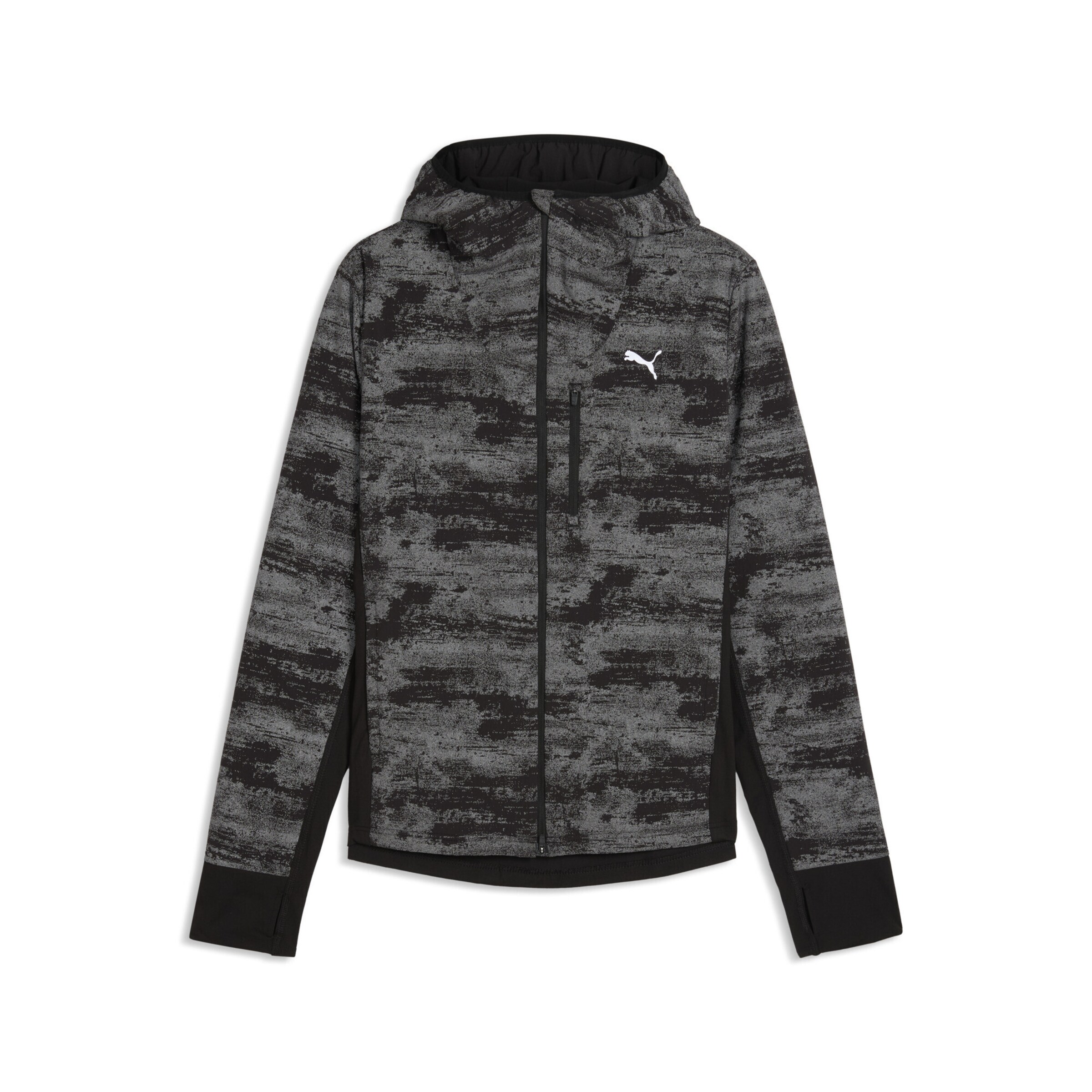 Veste de sport PUMA en noir : devant
