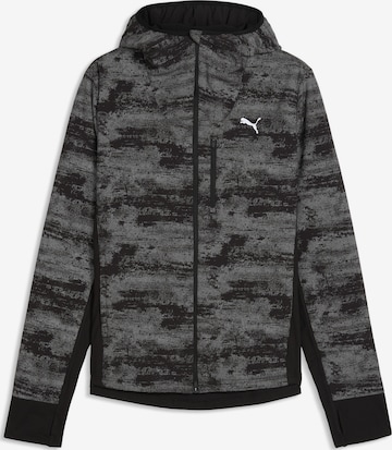 PUMA Sportjacke in Schwarz: Vorderseite
