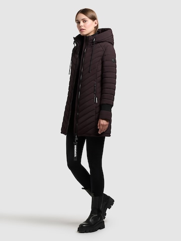 khujo Wintermantel 'Nita4' in Lila