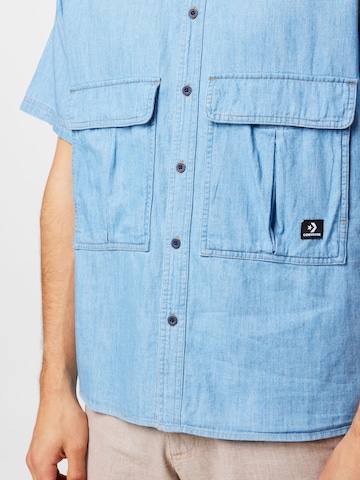 CONVERSE Regular fit Overhemd in Blauw