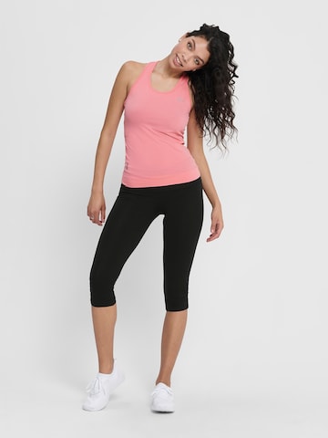 ONLY PLAY Skinny Workout Pants 'Fold' in Black