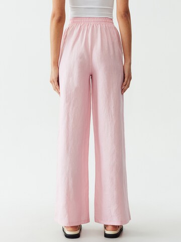 Calli Loosefit Broek in Roze: terug