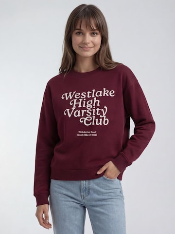 antargo Sweatshirt in Rot