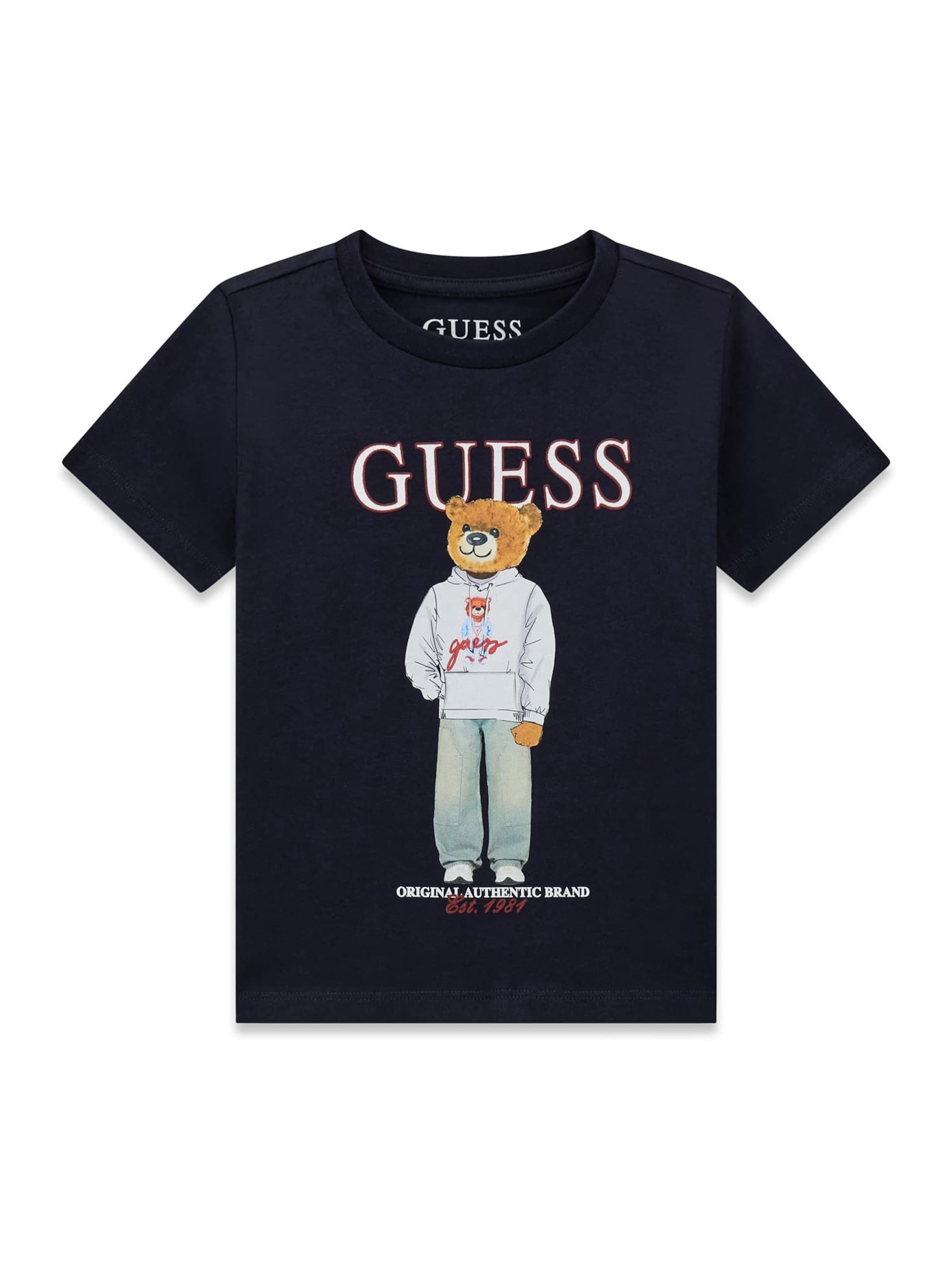 GUESS T-Shirt in Blau: Vorderseite
