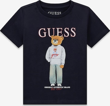 GUESS T-Shirt in Blau: Vorderseite
