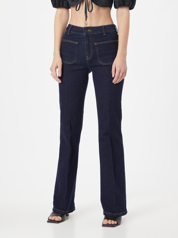 Vanessa Bruno Flared Jeans 'DOMPAY' in Blauw: voorkant