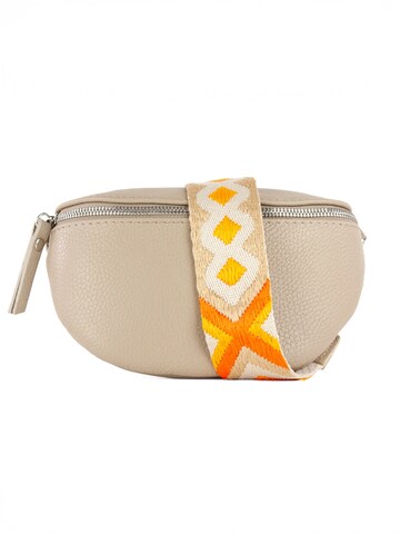 lePelou Gürteltasche 'JUNA small'‌‌‌ in Beige: Vorderseite