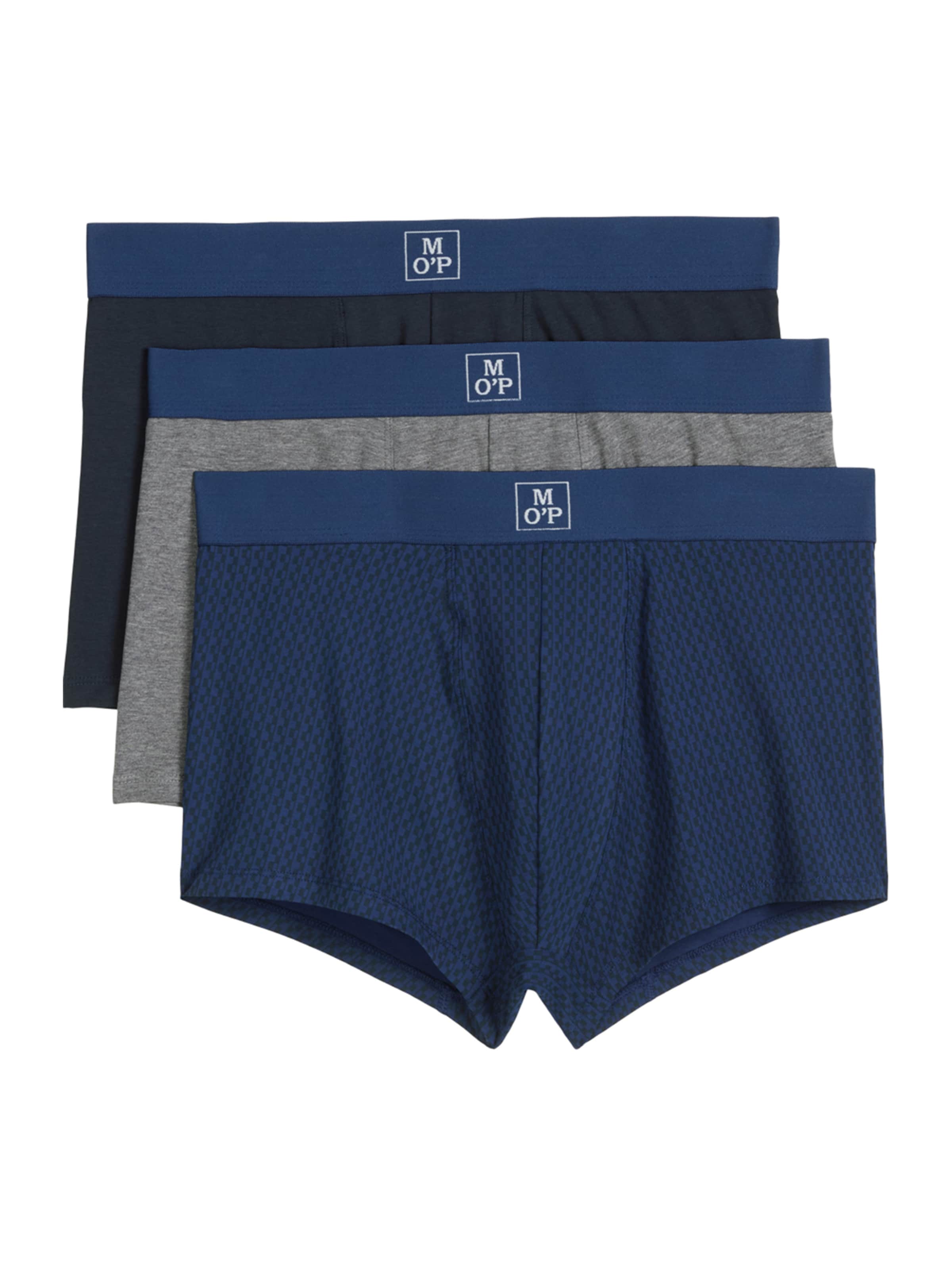 Marc O'Polo Boxershorts 'Essentials' in Blauw: voorkant