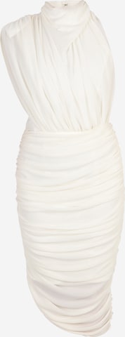 MisspapKoktel haljina - bež boja: prednji dio