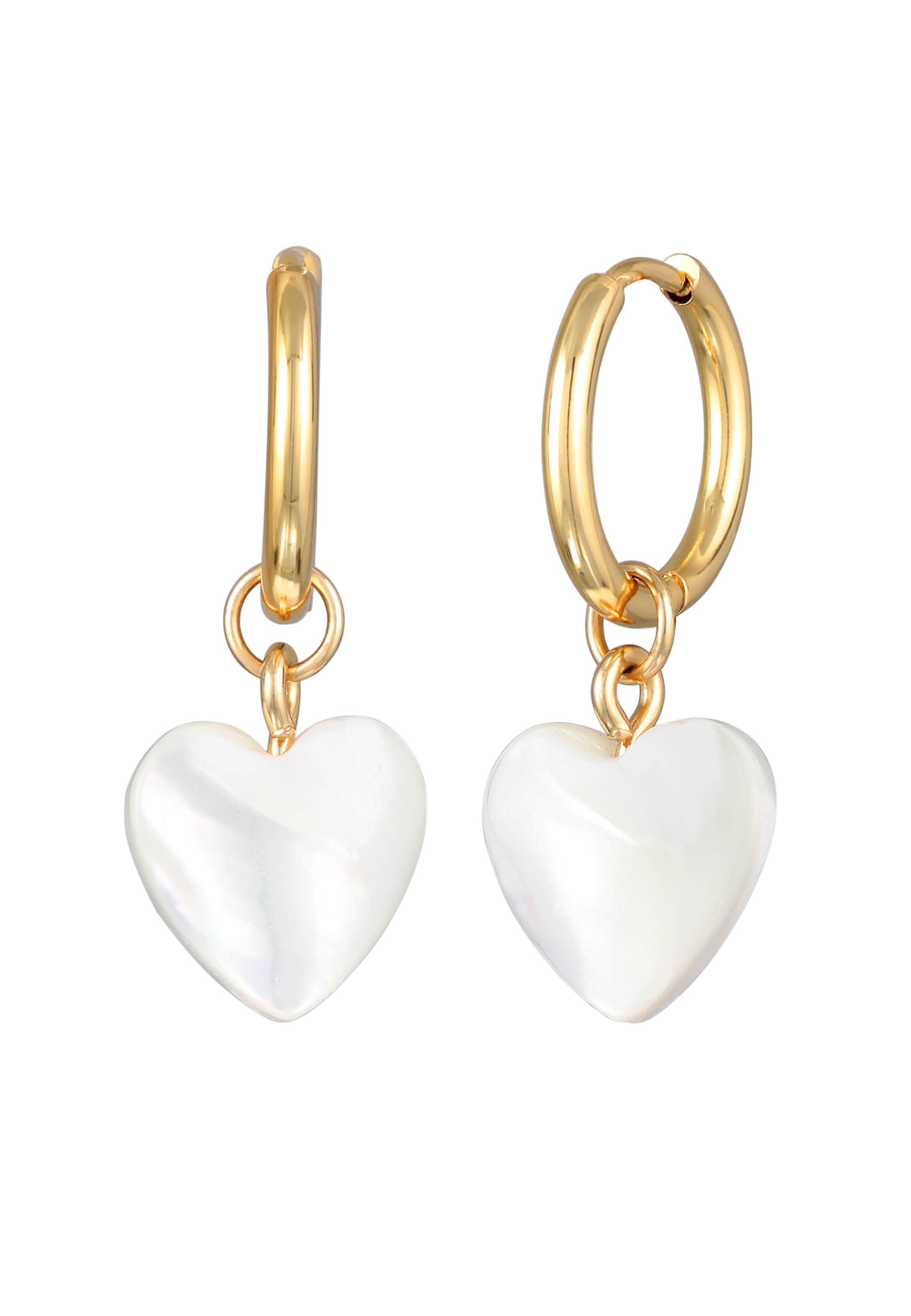 ELLI - Brincos 'Herz' em ouro