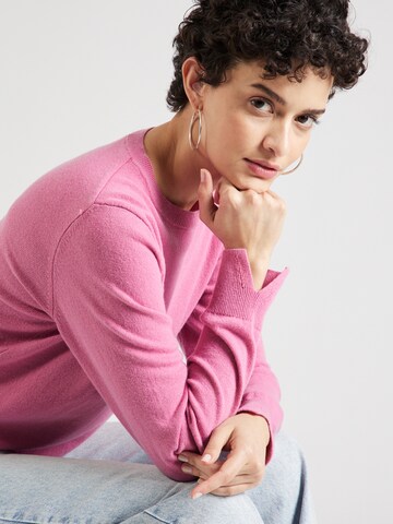 Sisley Sweter w kolorze różowy