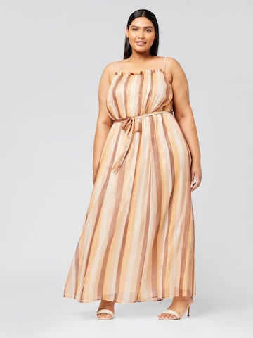 Guido Maria Kretschmer Curvy - Vestido 'Valeria' em bege