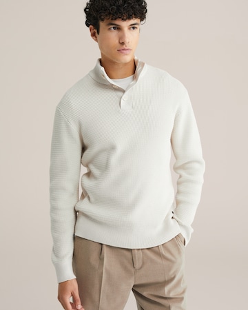 WE Fashion Kampsun, värv valge: eest vaates