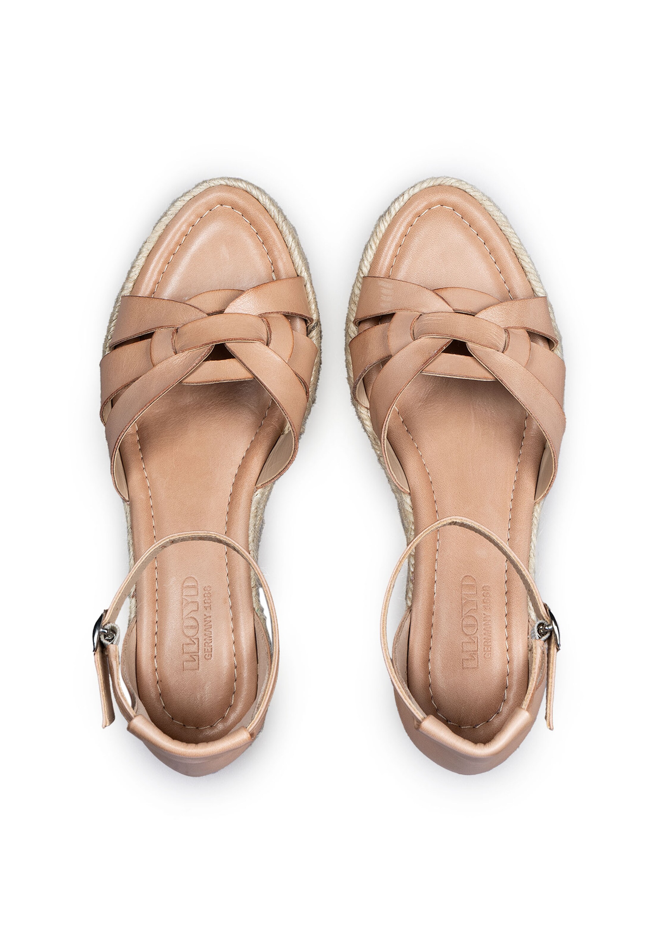 LLOYD Strap Sandals in Brown