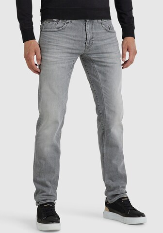 PME Legend Slimfit Jeans in Grijs: voorkant