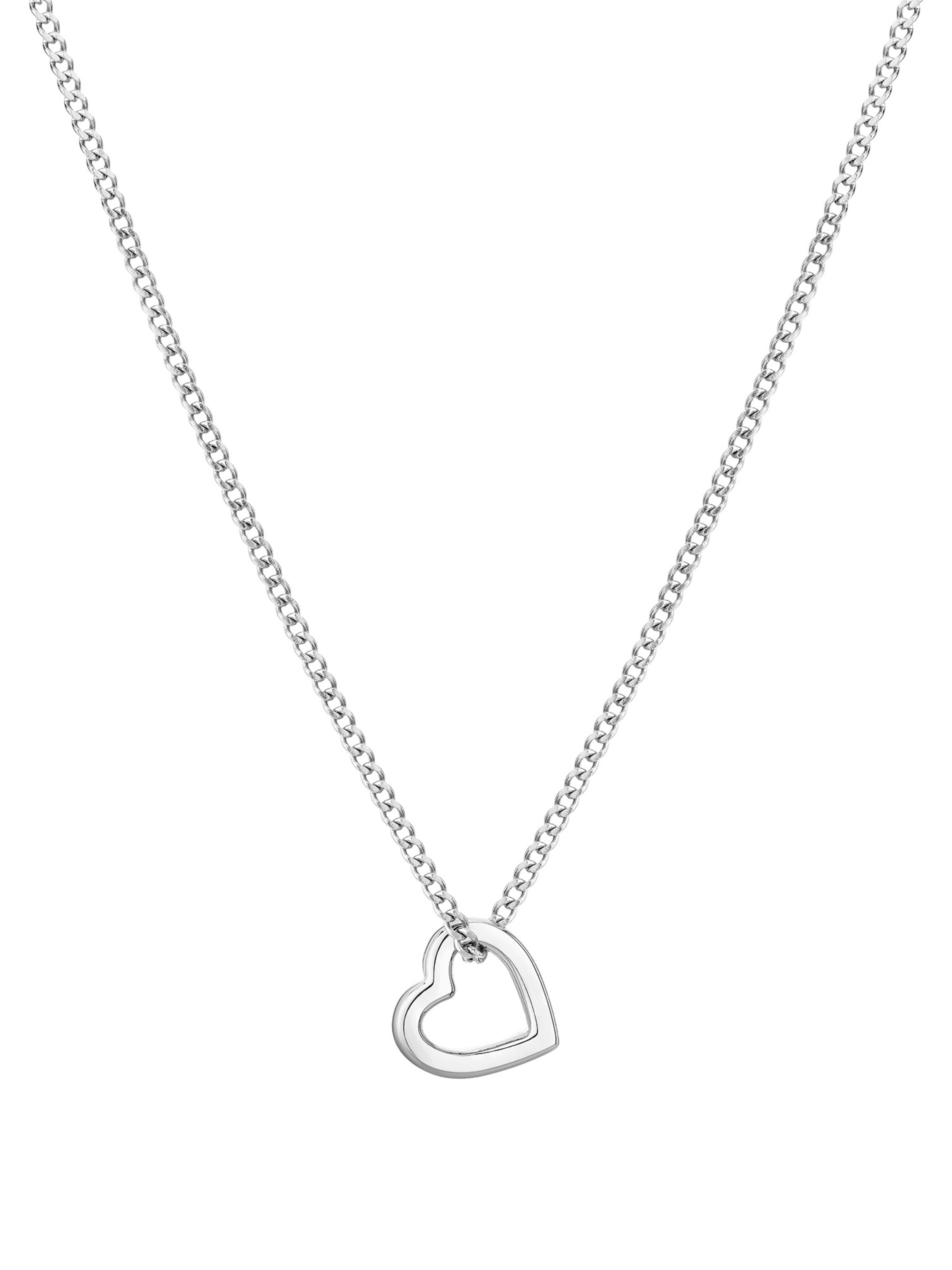 Tamaris Kette 'The Love Heart' in Silber