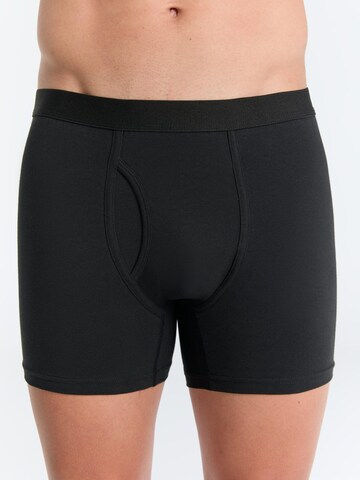 Albero Natur Boxer shorts '7er-Pack Herren Bio-Baumwoll Boxershorts' in Black: front