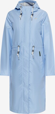 Manteau mi-saison Schmuddelwedda en bleu : devant