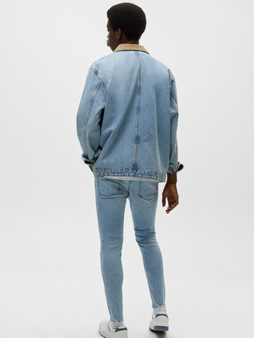 Pull&Bear Skinny Jeans in Blau