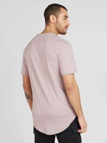 Only & Sons Regularny krój Koszulka 'MATT' w kolorze fioletowy