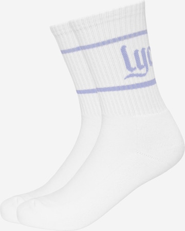 LYCATI exclusive for ABOUT YOU Socks 'Pale Mars' in White: front