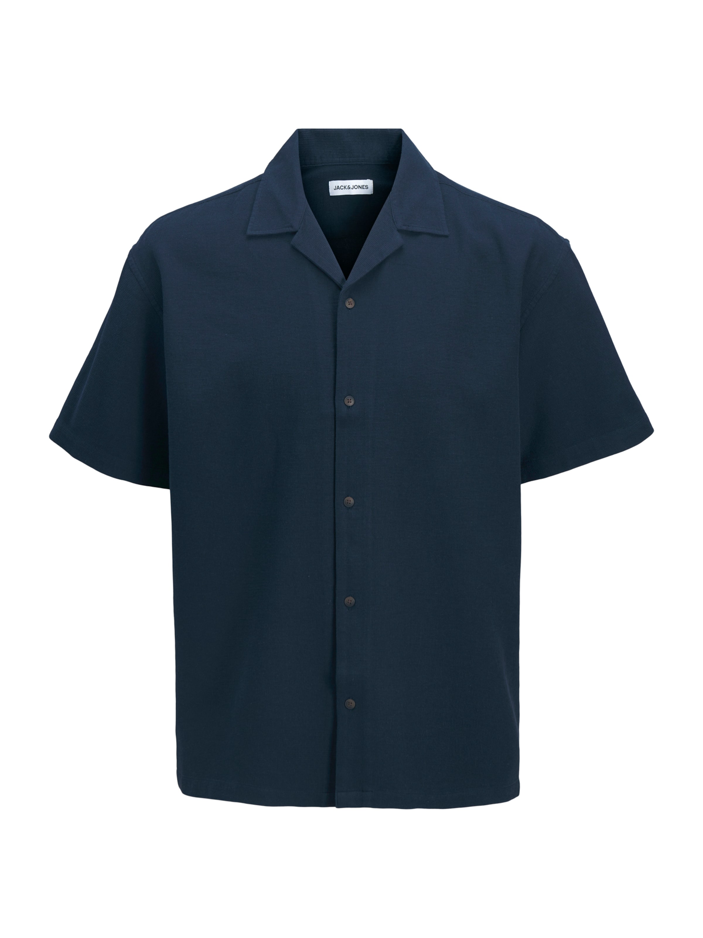 JACK & JONES Рубашка 'JJGLOBAL' в Синий: спереди