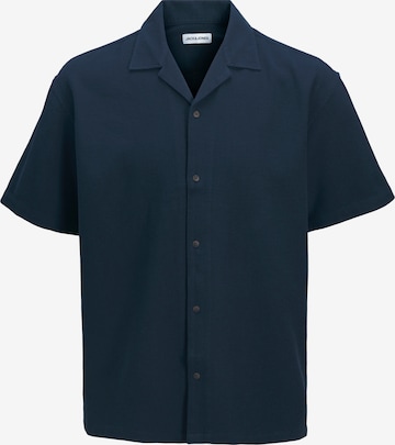 JACK & JONES Рубашка 'JJGLOBAL' в Синий: спереди