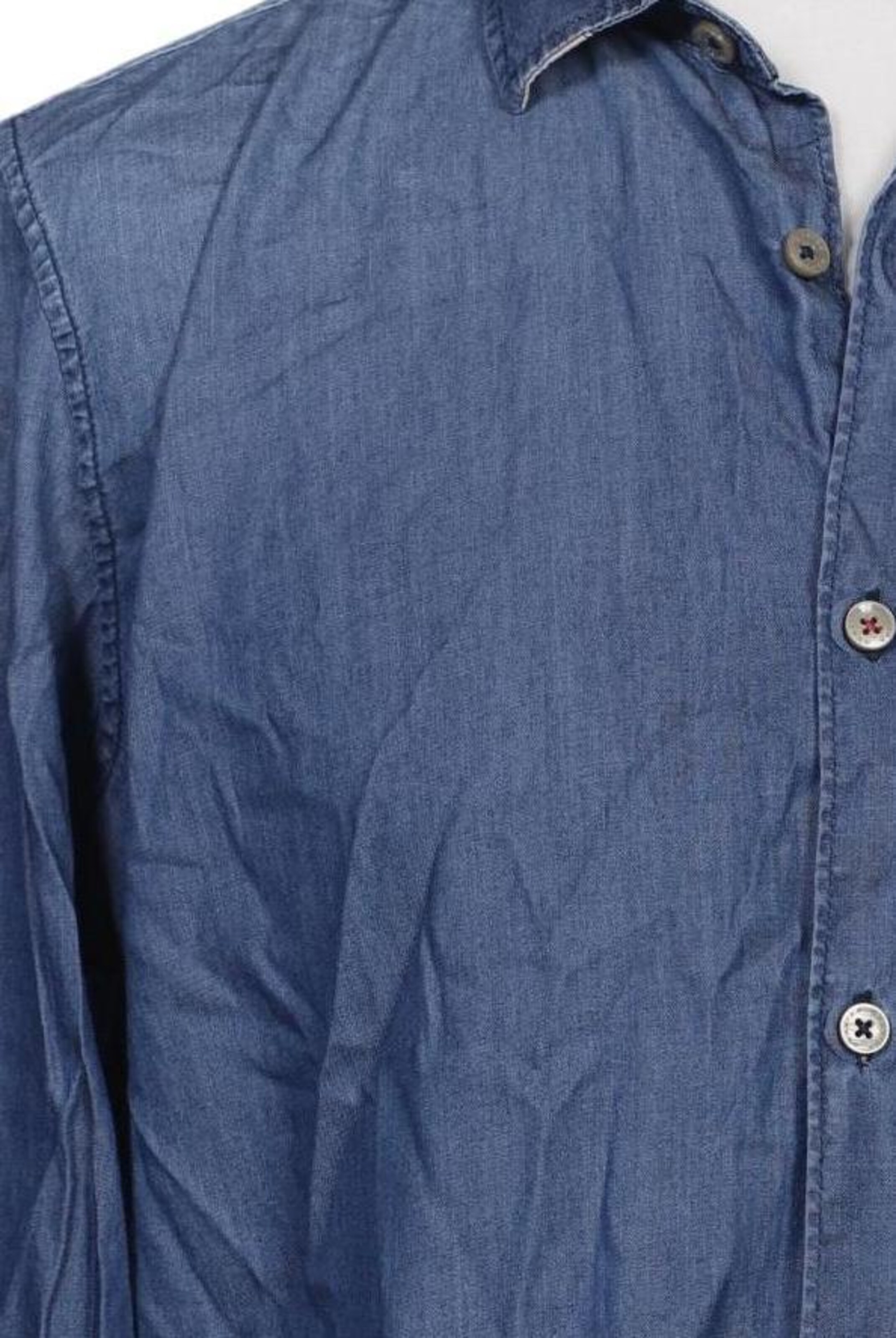 Gaastra Button Up Shirt in L in Blue