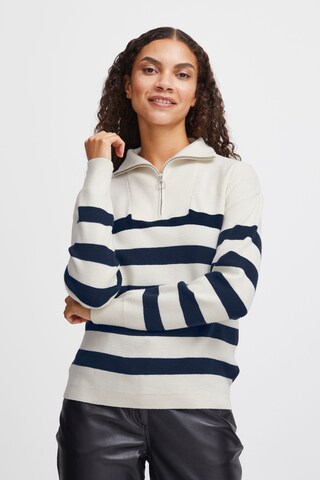 b.young - Jersey 'manina' en blanco: frente