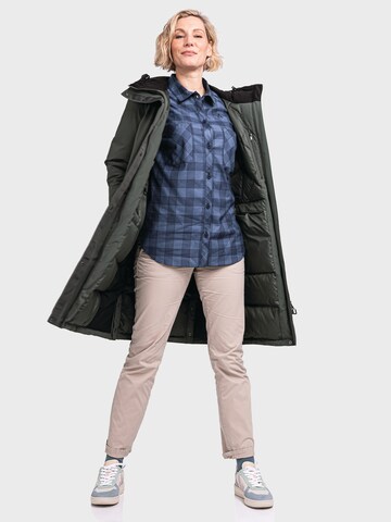 Schöffel Outdoorjacke 'Canterbury' in Grün