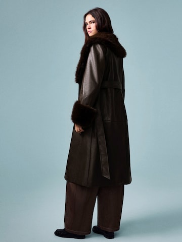 Manteau mi-saison Bershka en marron