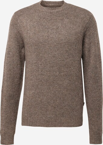 Casual Friday Sweater 'Karl' in Brown: front