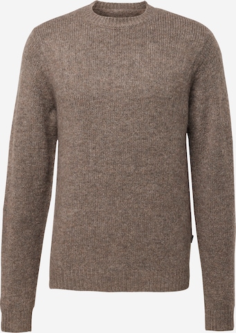 Casual Friday Sweater 'Karl' in Brown: front