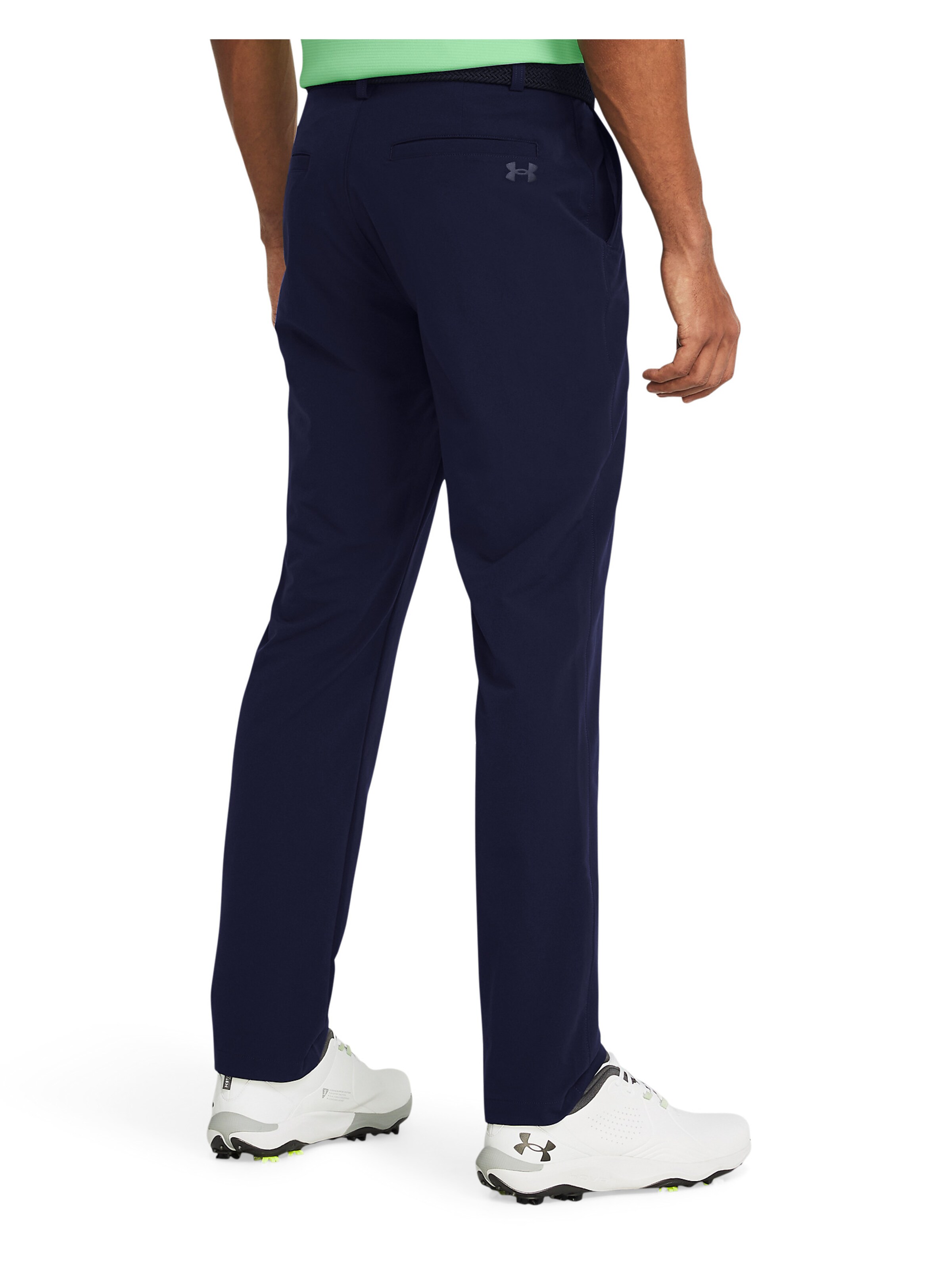 UNDER ARMOUR Tapered Sports trousers 'Matchplay' in Blue