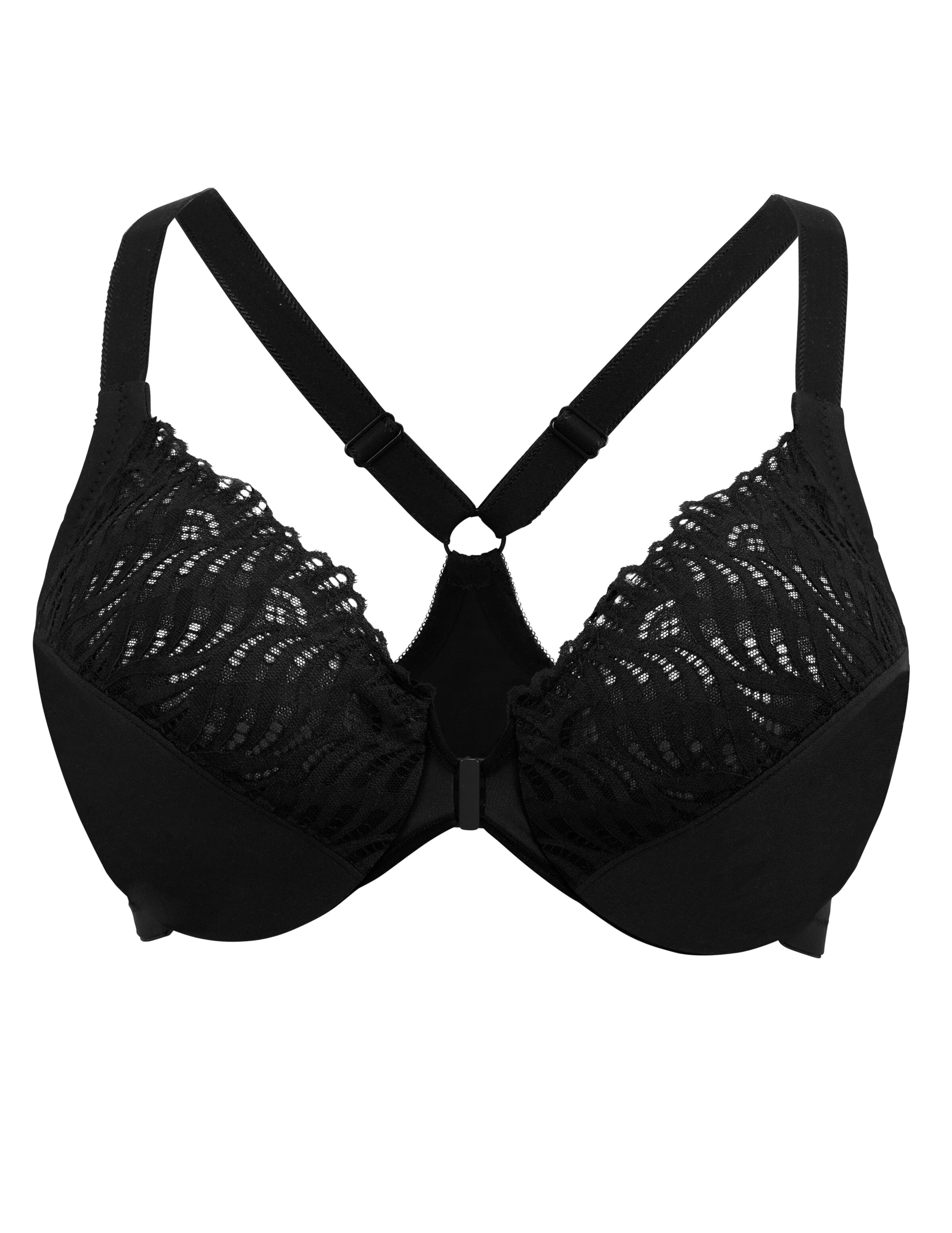 GLAMORISE Minimizer in Black: front