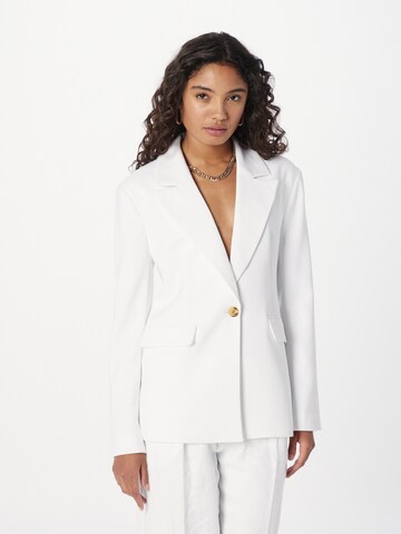 Blazer 'Mille' di Gina Tricot in bianco: frontale