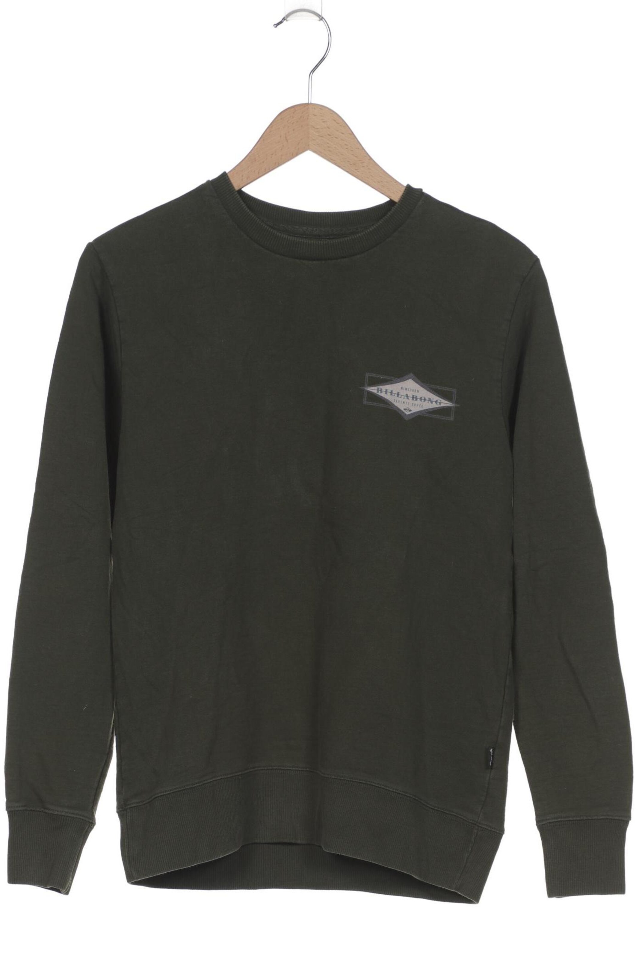 BILLABONG Sweatshirt & Zip-Up Hoodie in S in Green: front