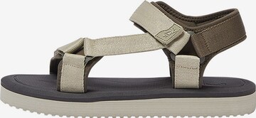 Pull&Bear Hiking Sandals in Green