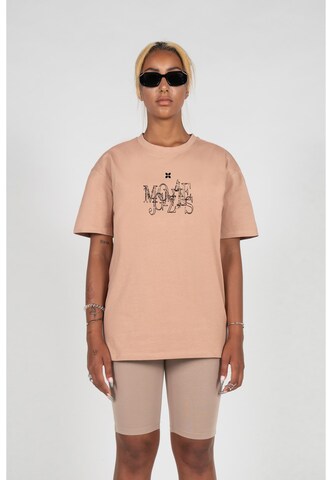 Maglia extra large 'Classic V.1 x Heavy' di MJ Gonzales in marrone