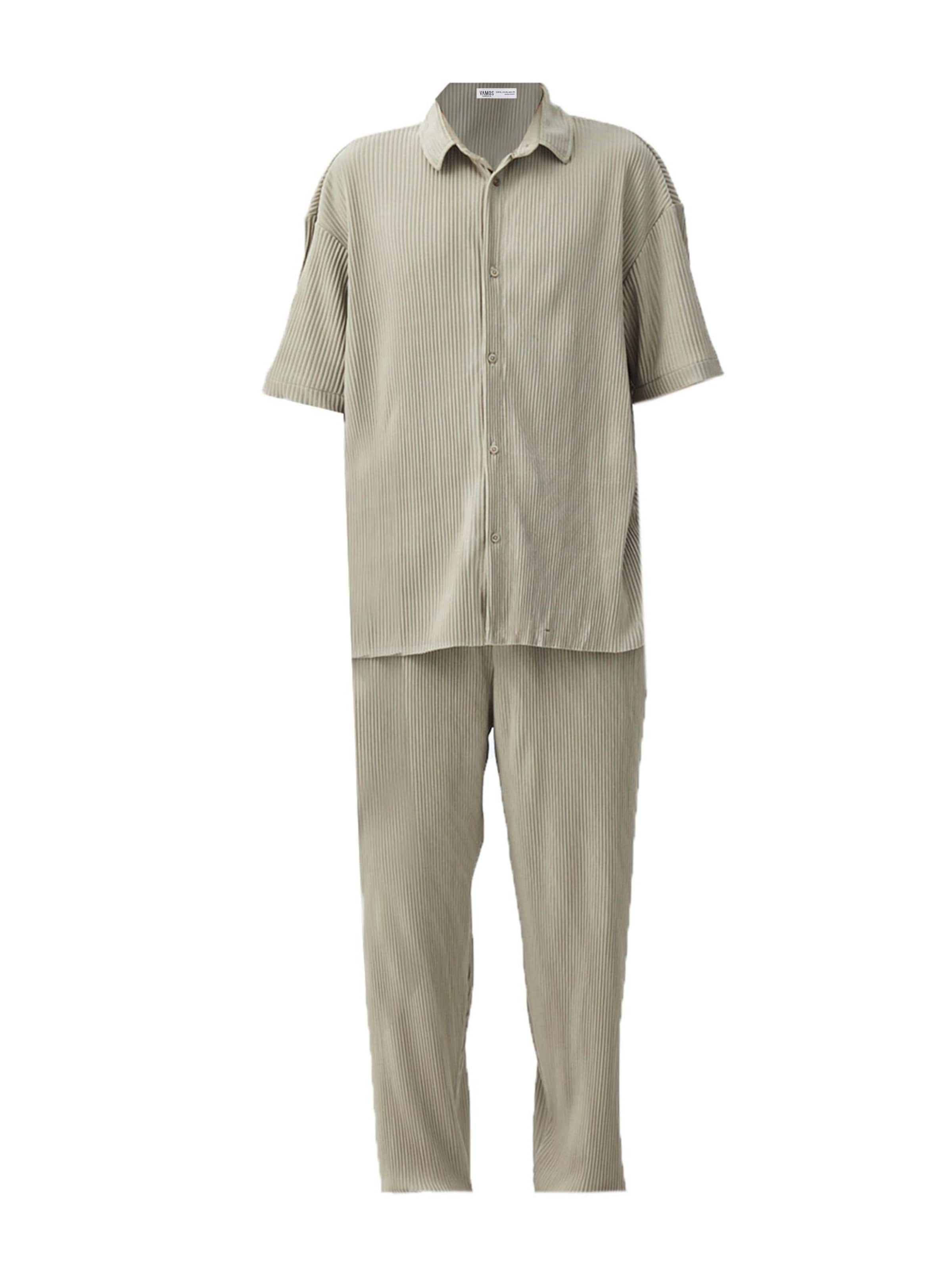 VAMOS CLO Housut 'Charente' värissä vihreä: etupuoli