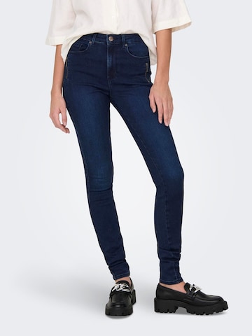 Skinny Jeans 'ROYAL' de la ONLY pe albastru: față
