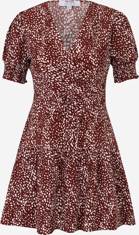 Robe Dorothy Perkins Petite en rouge : devant