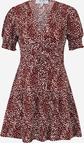 Dorothy Perkins Petite Dress in Red: front