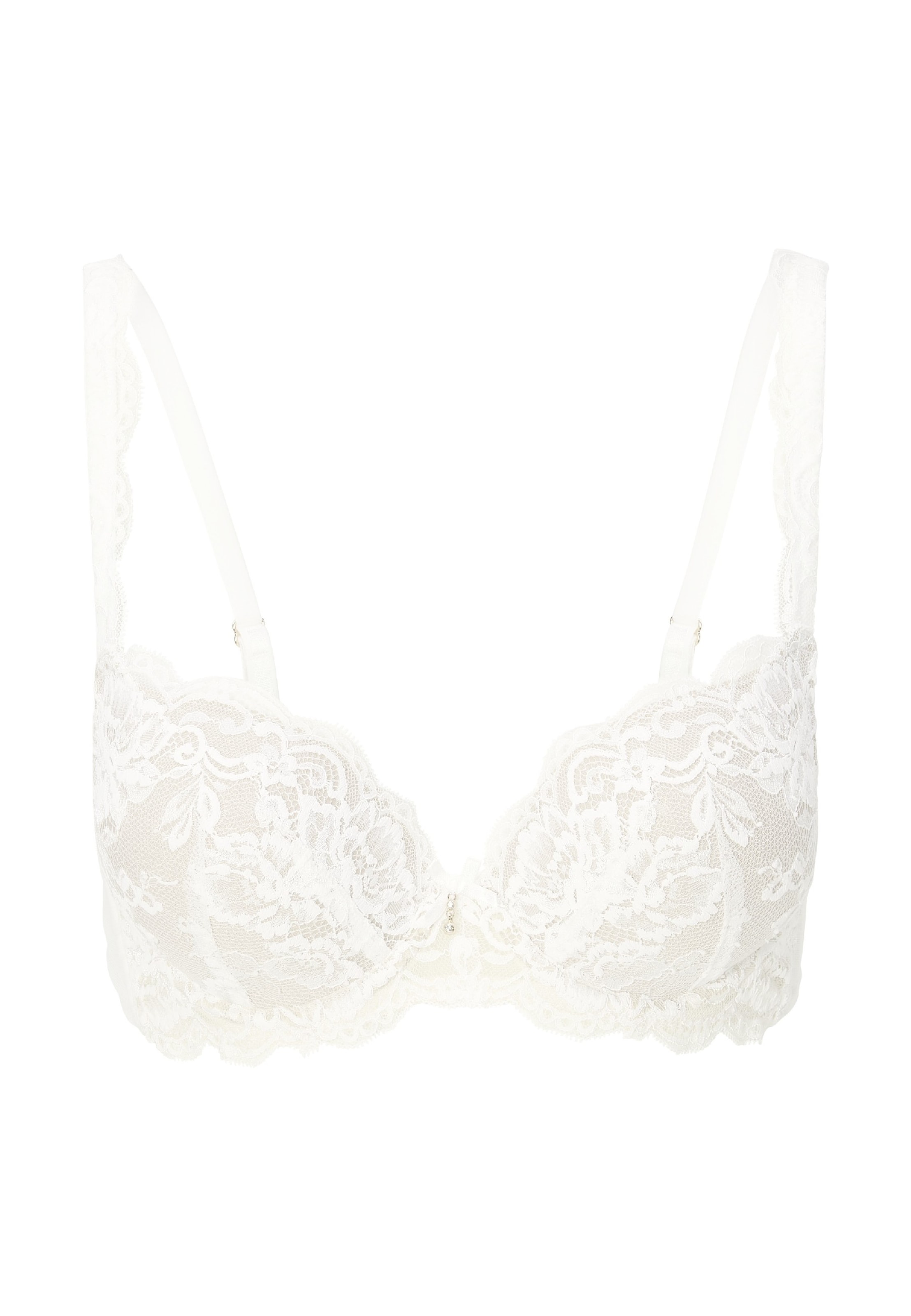 LingaDore - Push-up Soutien em branco: frente