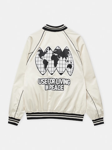 Pull&Bear Jacke in Weiß