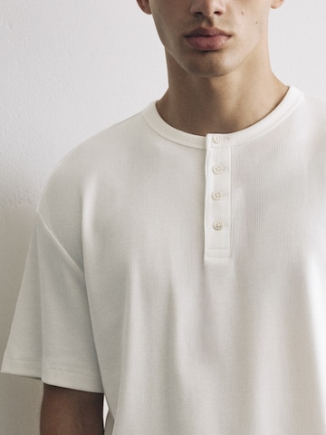 Pull&Bear Majica | bela barva