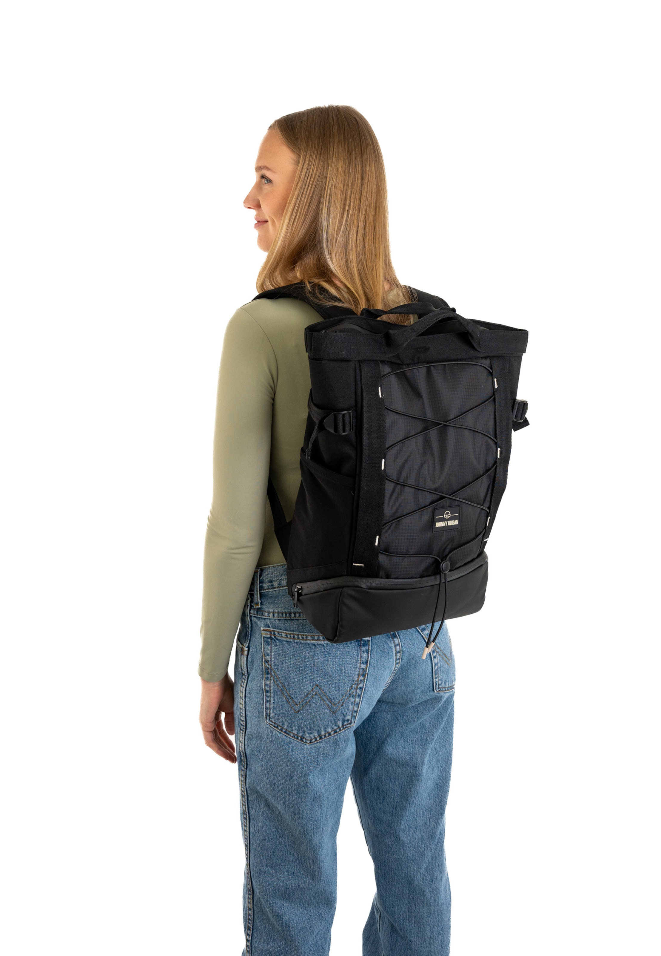 Johnny Urban Σακίδιο πλάτης σε μαύρο